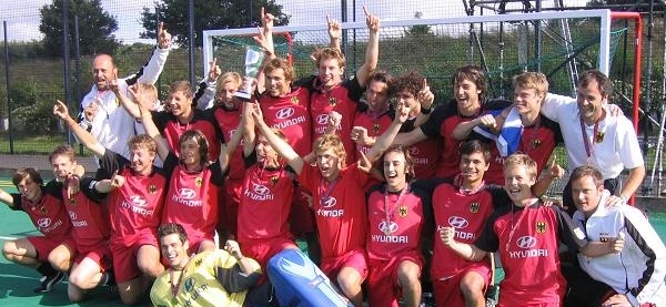 Die mnnliche U18 des DHB wurde 2007 Europameister.