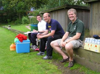 Stefan Kermas, Thorben Wegner und Jörg-Peter Kruse