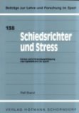 Schiedsrichter und Stre - ein neues Buch von Dr. Ralf Brand  hockeyschiedsrichter.de
