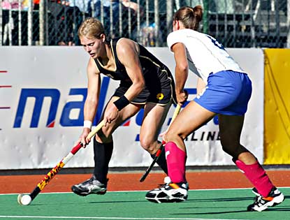 Denise Klecker erzielte den 1:1-Ausgleich (Bild: Sternberger)