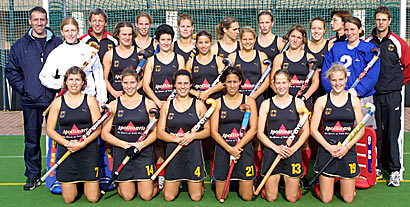 Das DHB-Team f�r die WM in Perth (Bild: sportfoto.tv, H. Bohlscheid)